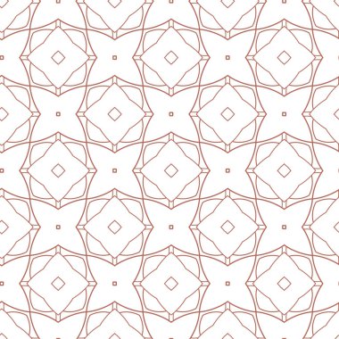 Dikişsiz geometrik süs vektör deseni. Soyut arka plan