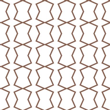 Dikişsiz geometrik süs vektör deseni. Soyut arka plan