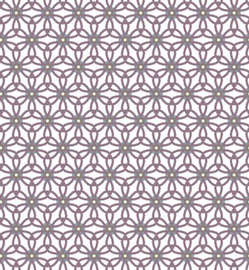 Dikişsiz geometrik süs vektör deseni. Soyut arka plan