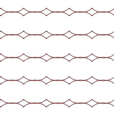 Geometrik süslemeli vektör deseni. Kusursuz tasarım dokusu.