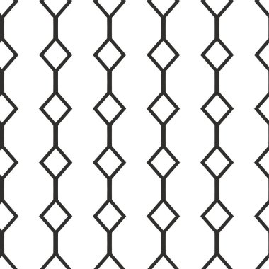 Dikişsiz geometrik süs vektör deseni. Soyut arka plan