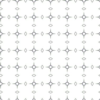 Dikişsiz geometrik süs vektör deseni. Soyut arka plan