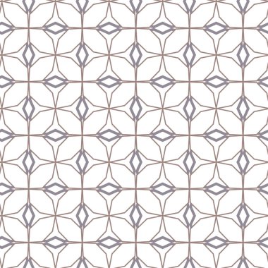 Dikişsiz geometrik süs vektör deseni. Soyut arka plan