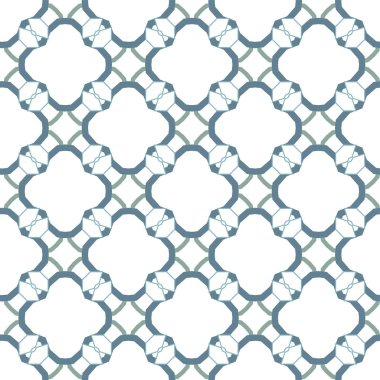 Dikişsiz geometrik süs vektör deseni. Soyut arka plan