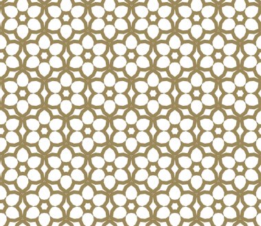 Dikişsiz geometrik süs vektör deseni. Soyut arka plan