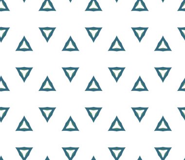 Dikişsiz geometrik süs vektör deseni. Soyut arka plan