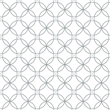 geometrik süsleme biçiminde kusursuz vektör deseni