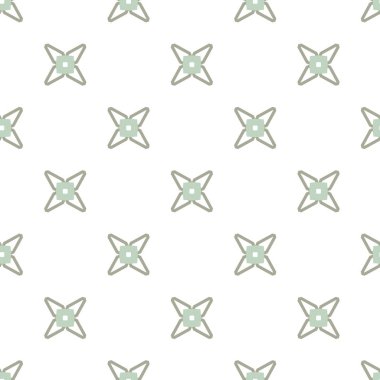 geometrik süsleme biçiminde kusursuz vektör deseni