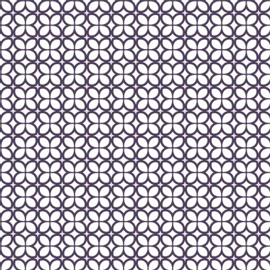 geometrik süsleme biçiminde kusursuz vektör deseni