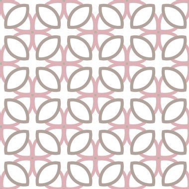 Kusursuz Vektör Deseni. Geometrik Süsleme Biçiminde Arkaplan DokusuName.