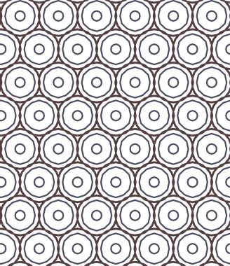 Dikişsiz geometrik süs vektör deseni. Soyut arka plan