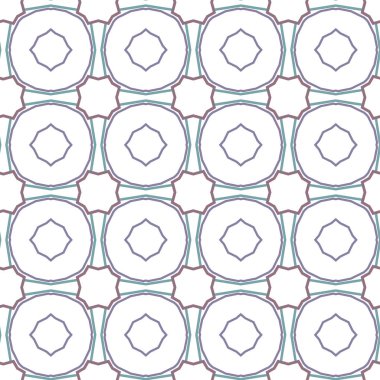 Dikişsiz geometrik süs vektör deseni. Soyut arka plan