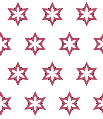 Dikişsiz geometrik süs vektör deseni. Soyut arka plan