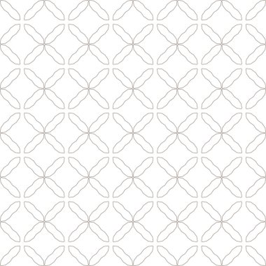 Dikişsiz geometrik süs vektör deseni. Soyut arka plan