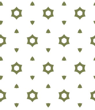 geometrik süsleme biçiminde kusursuz vektör deseni