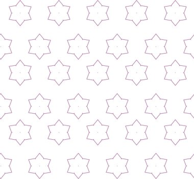 geometrik süsleme biçiminde kusursuz vektör deseni