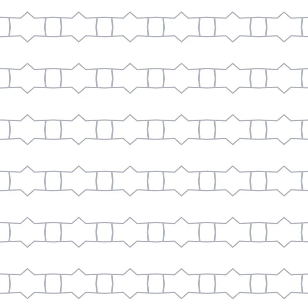 Безшовний Векторний Візерунок Геометричному Декоративному Стилі — стоковий вектор