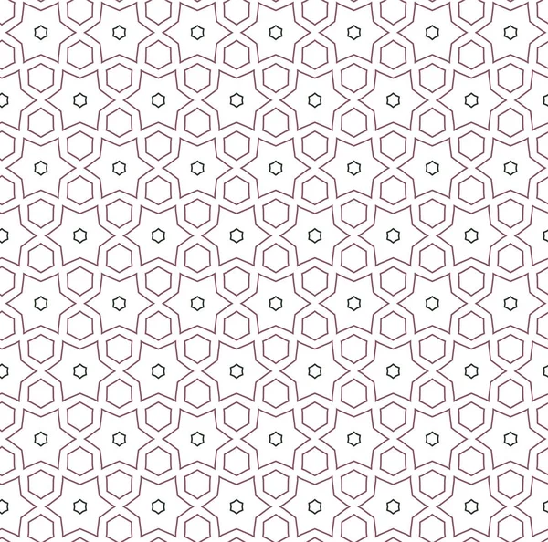 geometrik süsleme biçiminde kusursuz vektör deseni