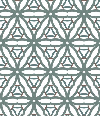 Kusursuz Vektör Deseni. Geometrik Süsleme Biçiminde Arkaplan DokusuName.