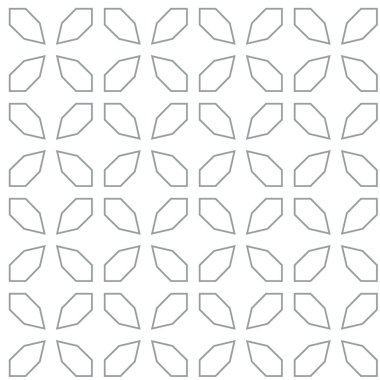 Kusursuz Vektör Deseni. Geometrik Süsleme Biçiminde Arkaplan DokusuName.