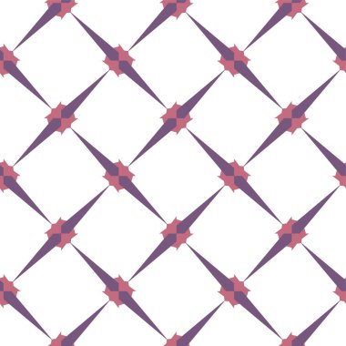 Dikişsiz geometrik süs vektör deseni. Soyut arka plan