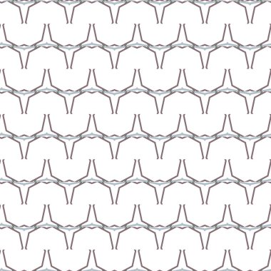Dikişsiz geometrik süs vektör deseni. Soyut arka plan