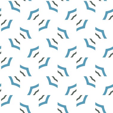 Dikişsiz geometrik süs vektör deseni. Soyut arka plan