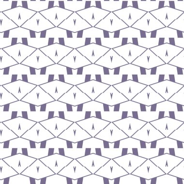 Geometrik süslemeli vektör deseni. Kusursuz tasarım dokusu.