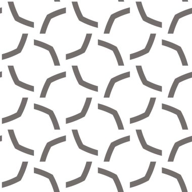 Geometrik süslemeli vektör deseni. Kusursuz tasarım dokusu.