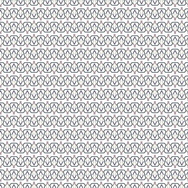 Dikişsiz geometrik süs vektör deseni. Soyut arka plan