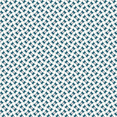 geometrik süsleme biçiminde kusursuz vektör deseni