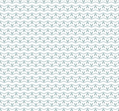 geometrik süsleme biçiminde kusursuz vektör deseni