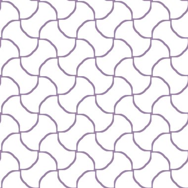 geometrik süsleme biçiminde kusursuz vektör deseni