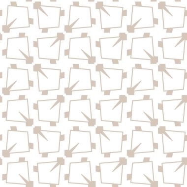 Kusursuz Vektör Deseni. Geometrik Süsleme Biçiminde Arkaplan DokusuName.