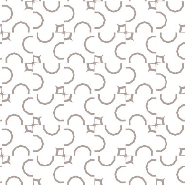 Dikişsiz geometrik süs vektör deseni. Soyut arka plan