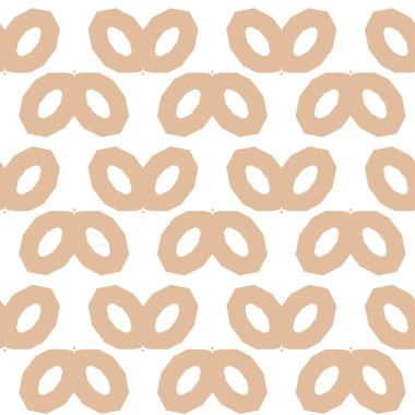 Kusursuz Vektör Deseni. Geometrik Süsleme Biçiminde Arkaplan DokusuName.