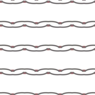 Kusursuz Vektör Deseni. Geometrik Süsleme Biçiminde Arkaplan DokusuName.