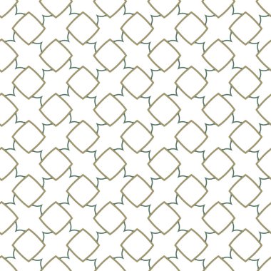 Kusursuz Vektör Deseni. Geometrik Süsleme Biçiminde Arkaplan DokusuName.