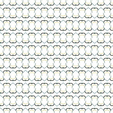 Kusursuz Vektör Deseni. Geometrik Süsleme Biçiminde Arkaplan DokusuName.