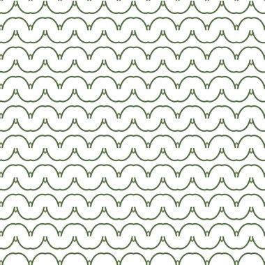 Geometrik süslemeli vektör deseni. Kusursuz tasarım dokusu.