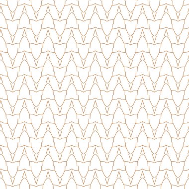 Geometrik süslemeli vektör deseni. Kusursuz tasarım dokusu.