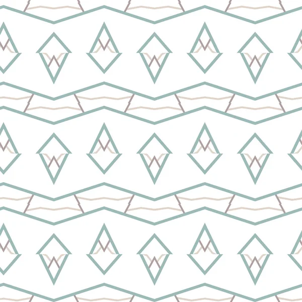 Geometrisches Ornamentales Vektormuster Nahtlose Design Textur — Stockvektor