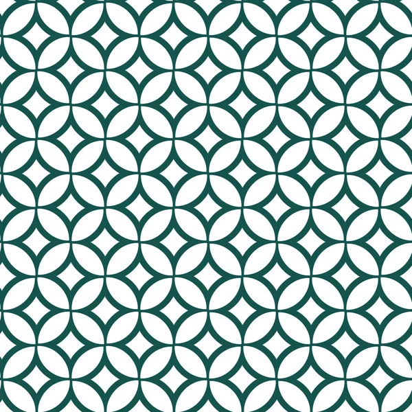 Geometrisches Ornamentales Vektormuster Nahtlose Design Textur — Stockvektor