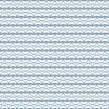 Geometrik süslemeli vektör deseni. Kusursuz tasarım dokusu.