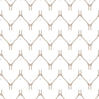 Kusursuz Vektör Deseni. Geometrik Süsleme Biçiminde Arkaplan DokusuName.