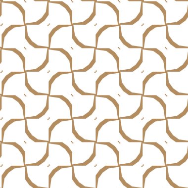 geometrik süsleme biçiminde kusursuz vektör deseni