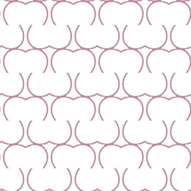 geometrik süsleme biçiminde kusursuz vektör deseni