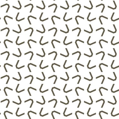 Dikişsiz geometrik süs vektör deseni. Soyut arka plan