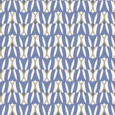 Dikişsiz geometrik süs vektör deseni. Soyut arka plan