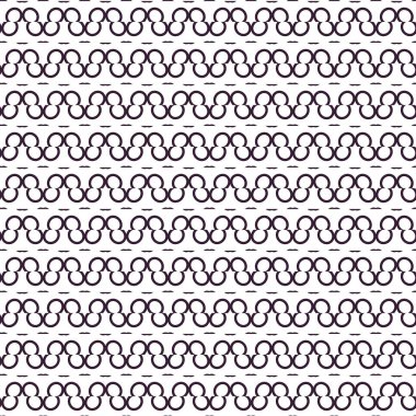 Kusursuz Vektör Deseni. Geometrik Süsleme Biçiminde Arkaplan DokusuName.
